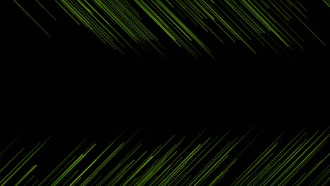 green abstract lines technology futuristic motion background