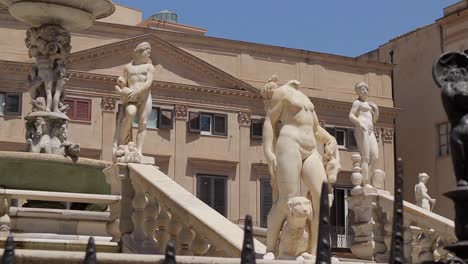 Close view of Fontana Pretoria- the Fountain of Shame