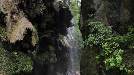 breathtaking drone shots of umbrella waterfall and nature’s beauty in pakistan