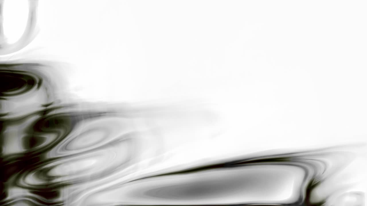 borrón de tinta abstracto en blanco y negro