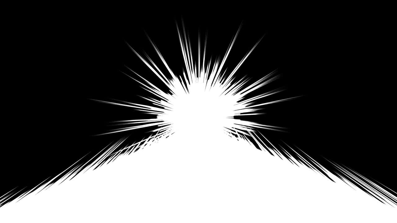 스피드 라인, 효과 라인, 집중 라인, 만화 집중 라인 루프 애니메이션, 만화 스피드 프레임, 흑백 방사선, 고속