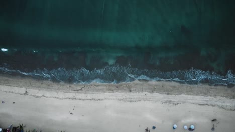 Beautiful-Kuta,-Seminyak-and-Double-Six-Beach-drone-footage-in-Bali