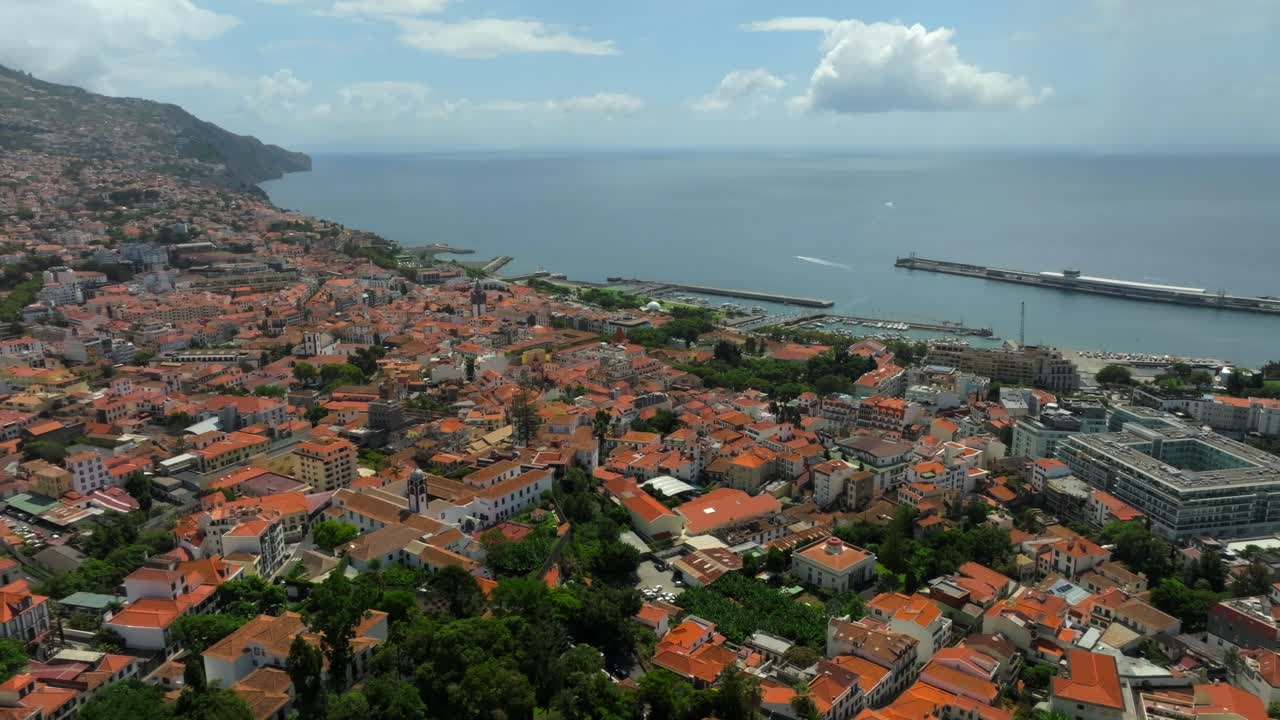 Imagens Filmadas na Madeira, Portugal, na Capital Funchal