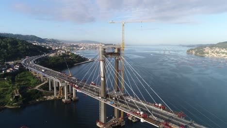 Vigo-Rande-Brücke-Galizien-Spanien-Vigo-Rande-Brücke-Galizien-Spanien-Luftaufnahme