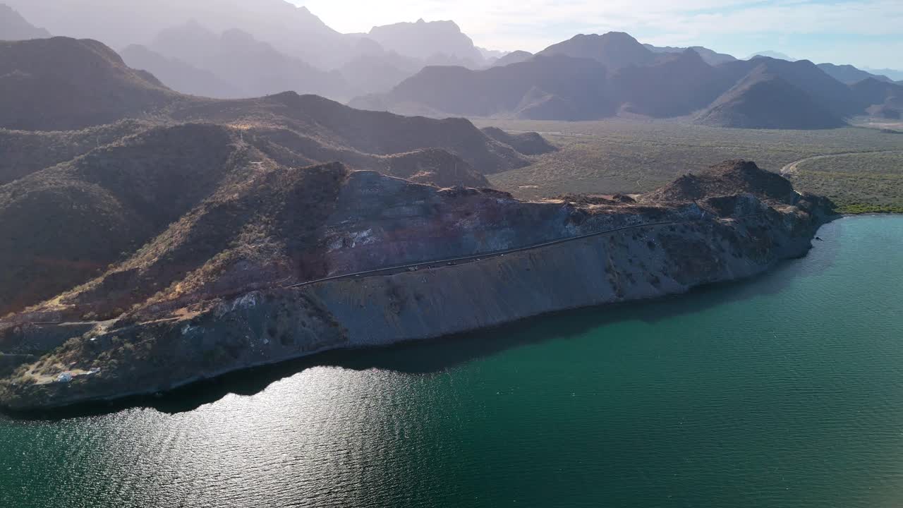tomado de una carretera en baja california sur