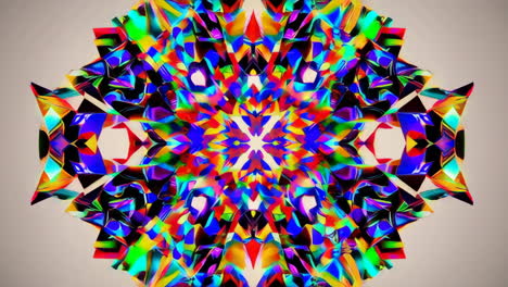 vibrant geometric mandala