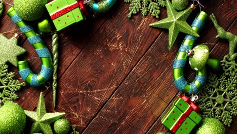 Green-festive-ornaments-