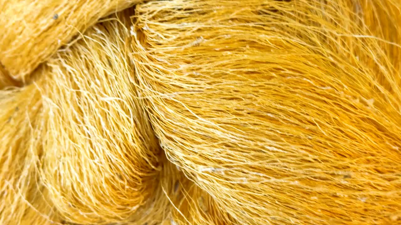 태국 카오야이 (khao yai) 에서 실크 직물 및 준비