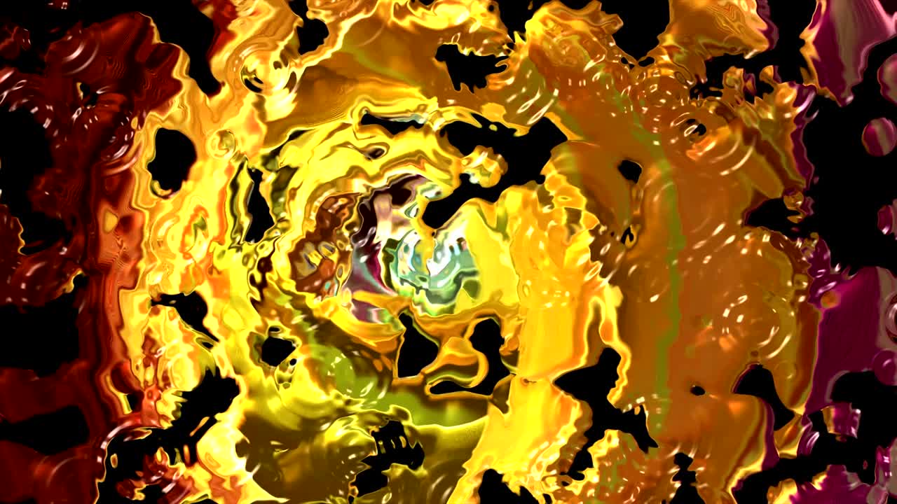 túnel de dibujos animados futuristas abstractos