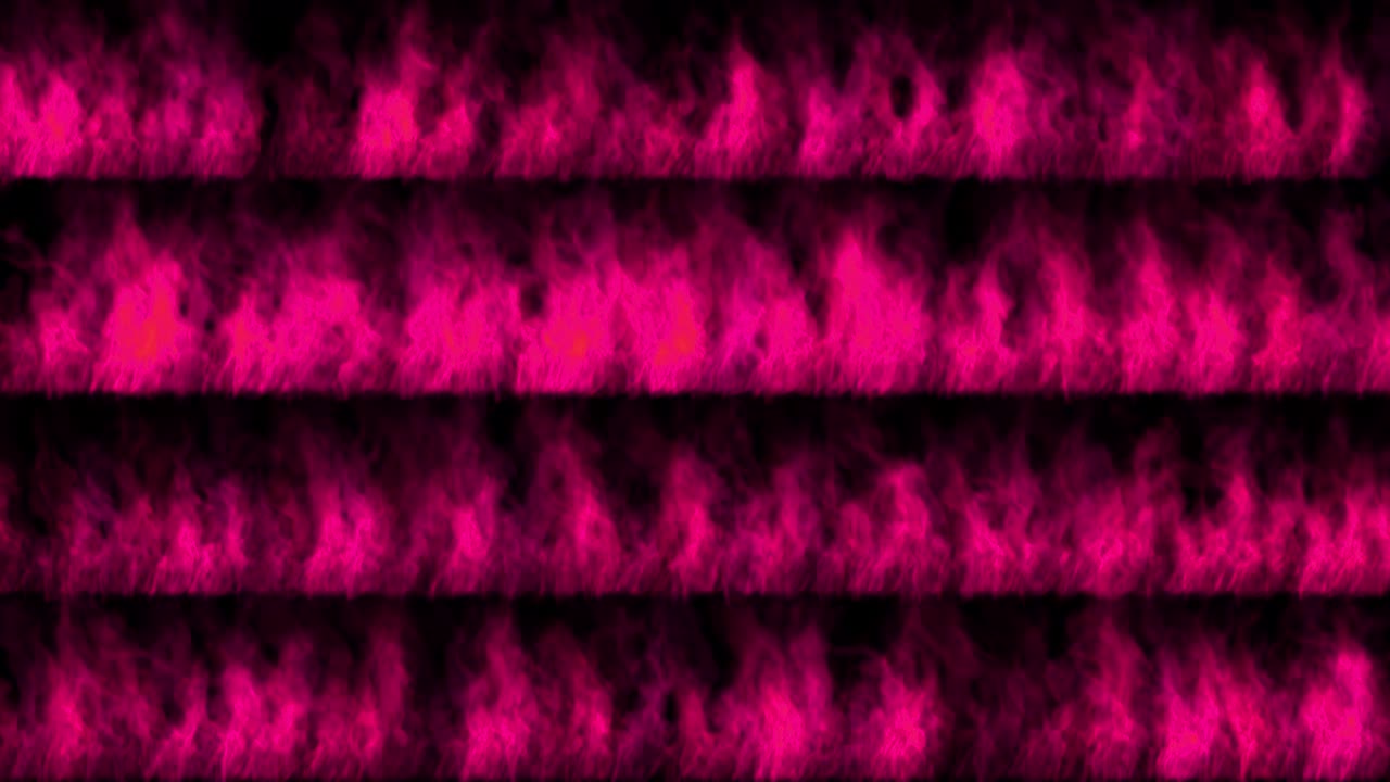 Vlamkleurige deeltjesanimatie motion graphics