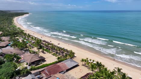 trancoso beach in trancoso bahia brazil