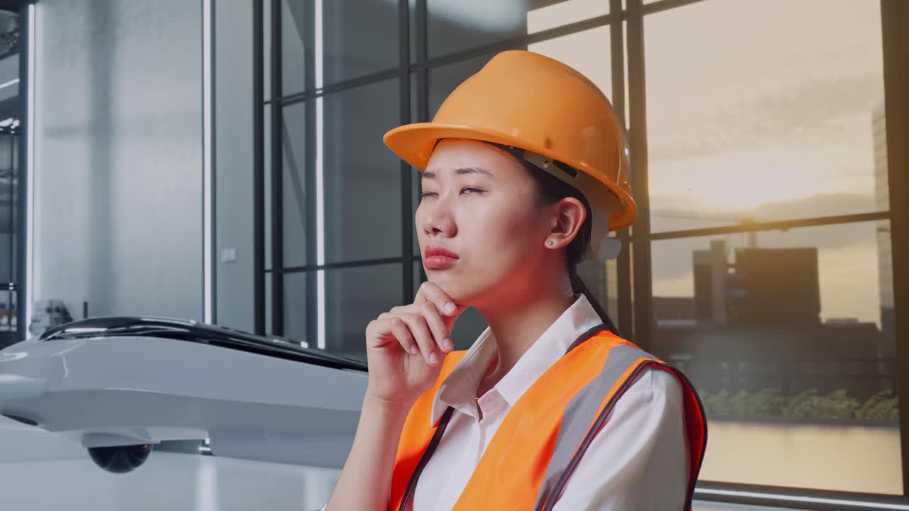 현대 사무실의 엔지니어