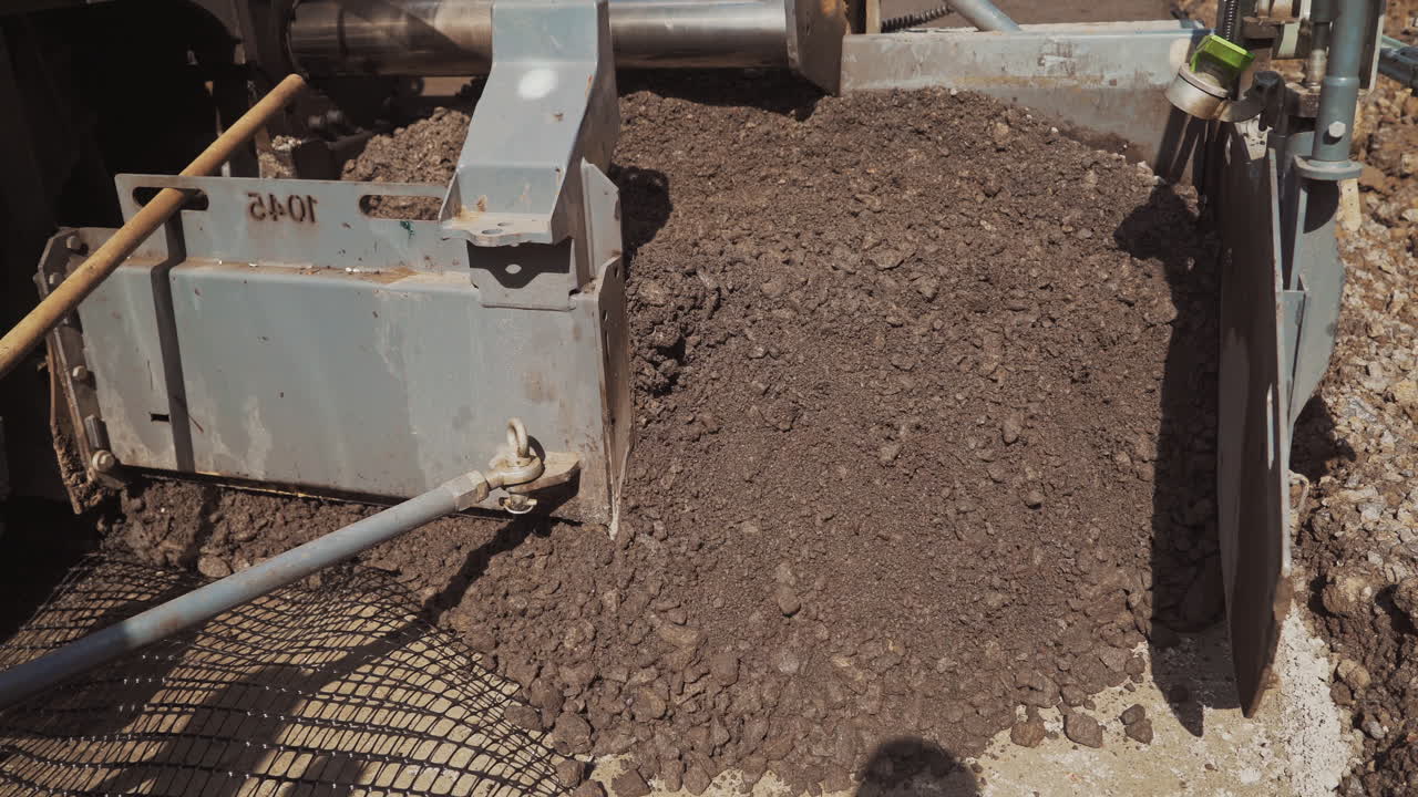 Laying new asphalt on road. Laying the next layer of asphalt in the construction of a new road