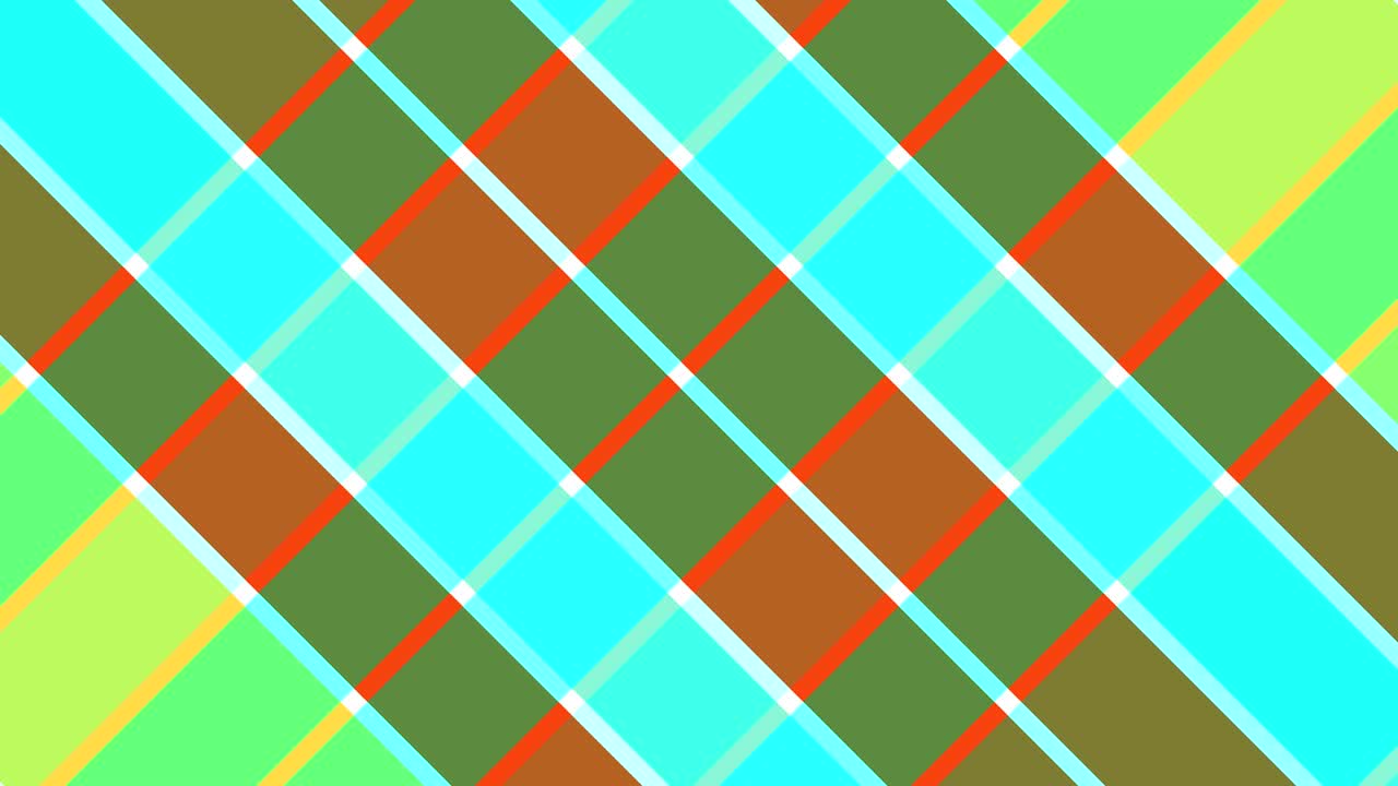 patrón gráfico de video 2d con rombos moviéndose hacia la parte inferior derecha.