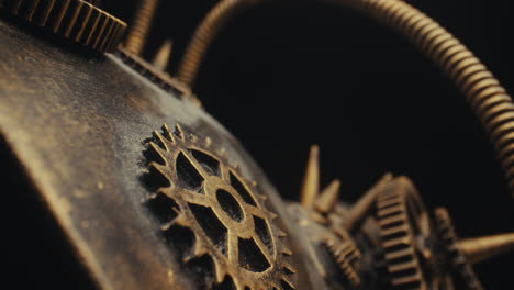 steampunk mechanical detail