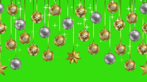 navidad y año nuevo vacaciones de invierno animación sin problemas con alpha cannel