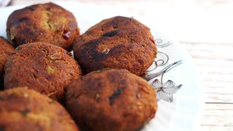 fried pakoras on a plate