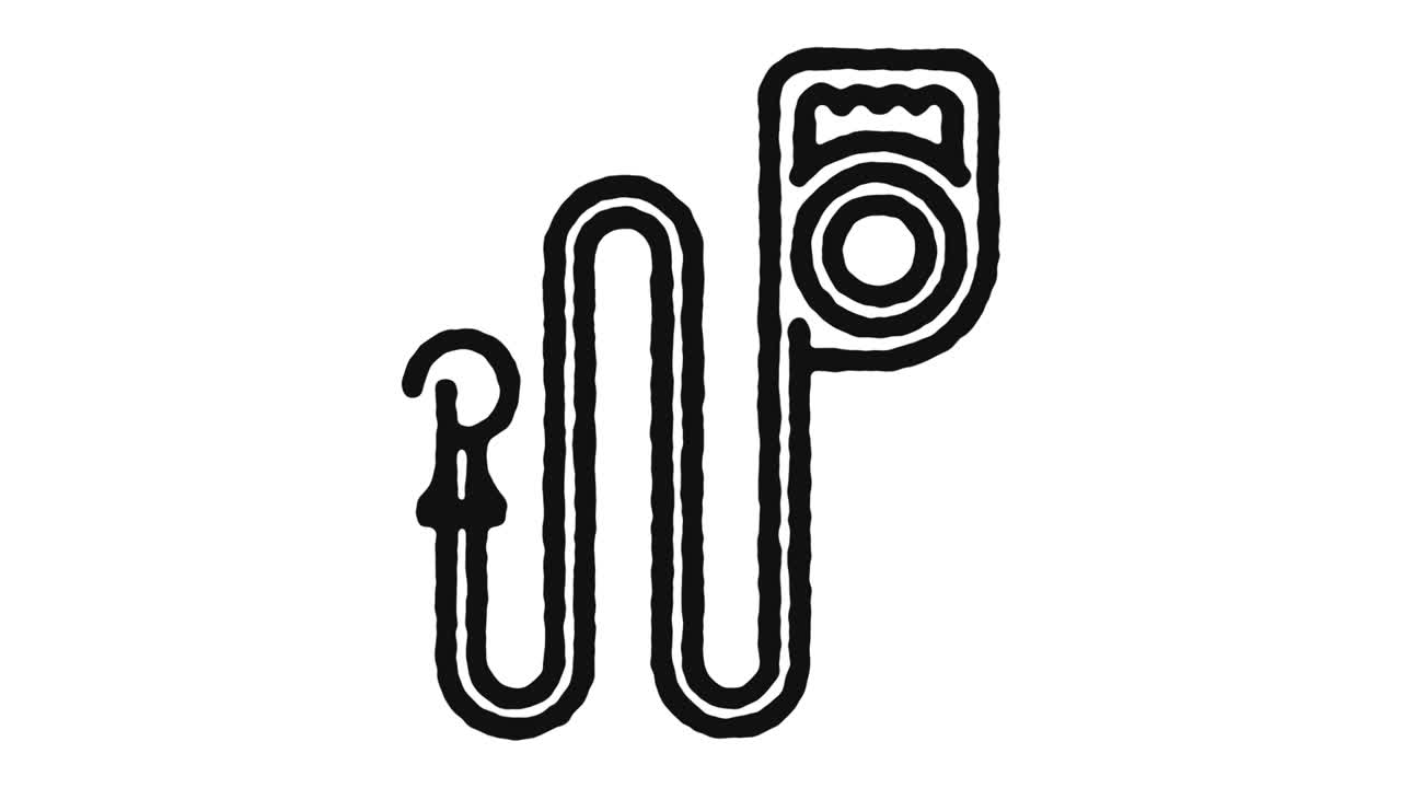 las imágenes de animación del icono de paseo del perro y el canal alfa