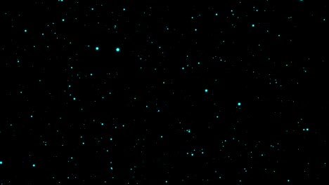 el fondo de las partículas de bokeh, las luces brillantes abstractas, las partículas de oro desenfocadas, el bucle