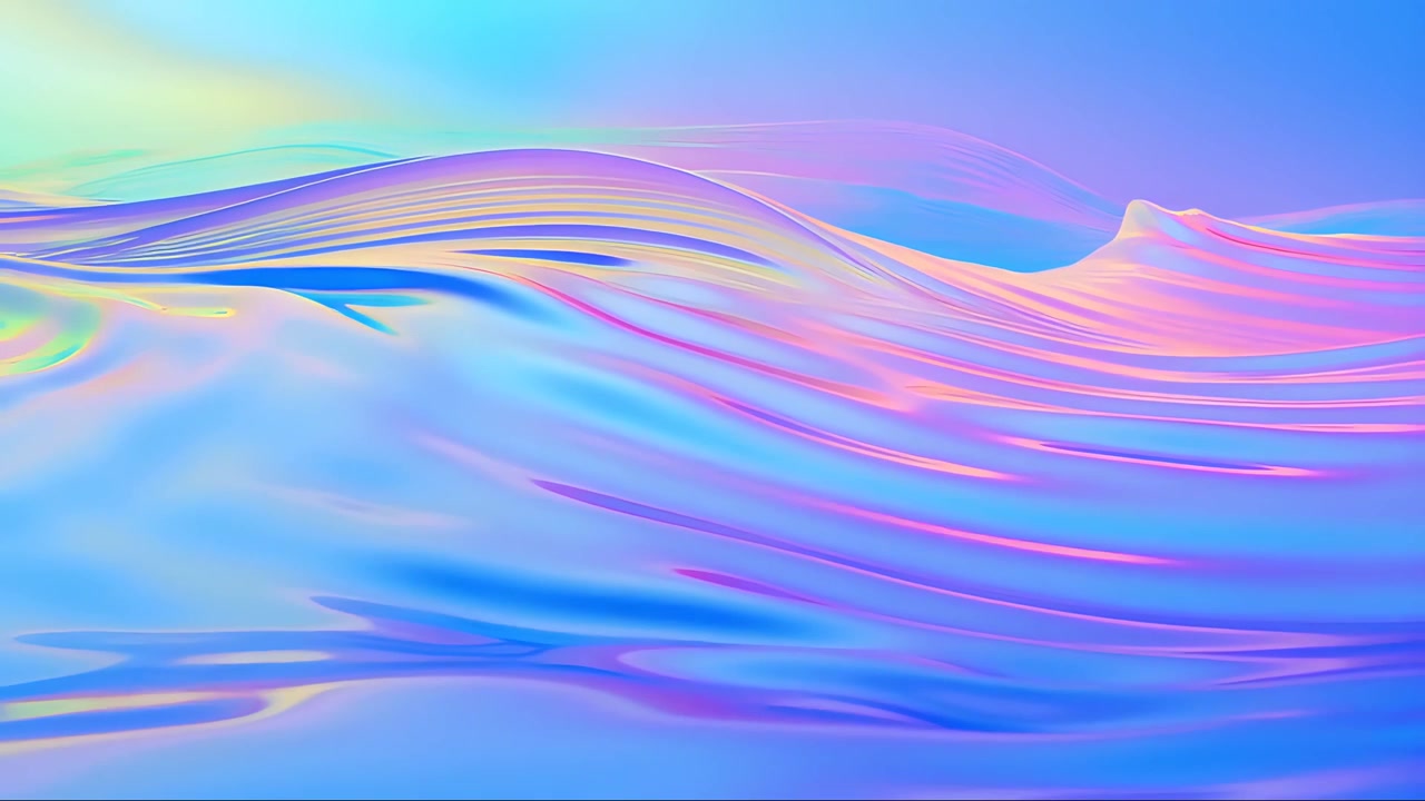 Abstract Fluid Motion Background 4K