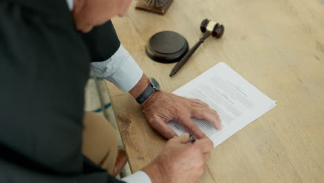 Legal-signature,-man-or-judge-with-a-document