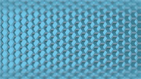 moving technology hexagon pattern background