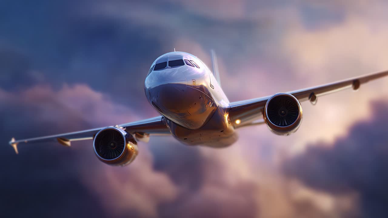 Un aereo straordinario che solca cieli drammatici, catturando l'essenza dell'aviazione in una splendida dimostrazione di ingegneria e bellezza naturale