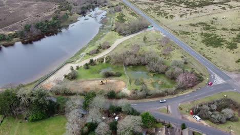 hatchet pond car park works clip 1