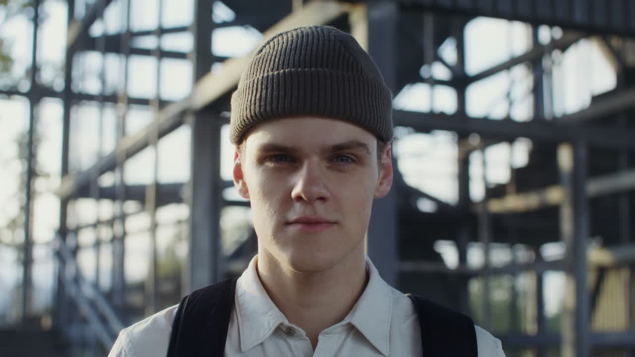 도시 환경의 젊은이