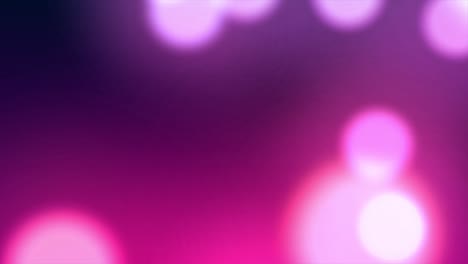 el fondo de las luces del círculo bokeh. desfocalizado de las llamaradas de fuga de luz. animación de imágenes en 4k