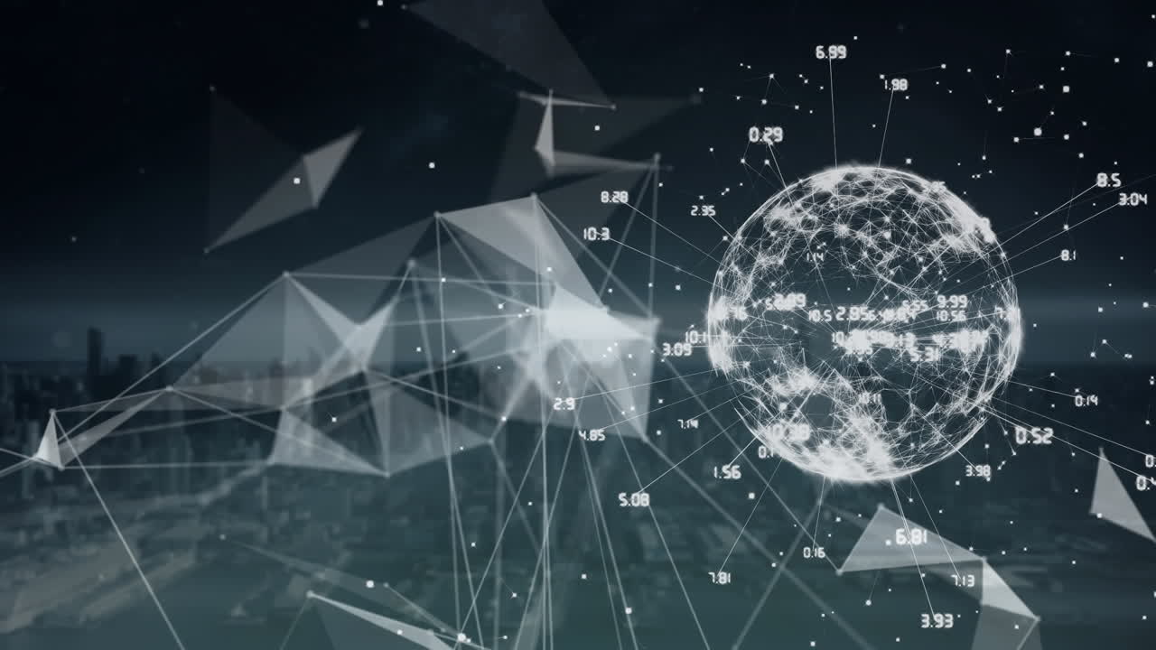 도시 풍경에 대한 연결 네트워크와 플렉서스 네트워크의 세계