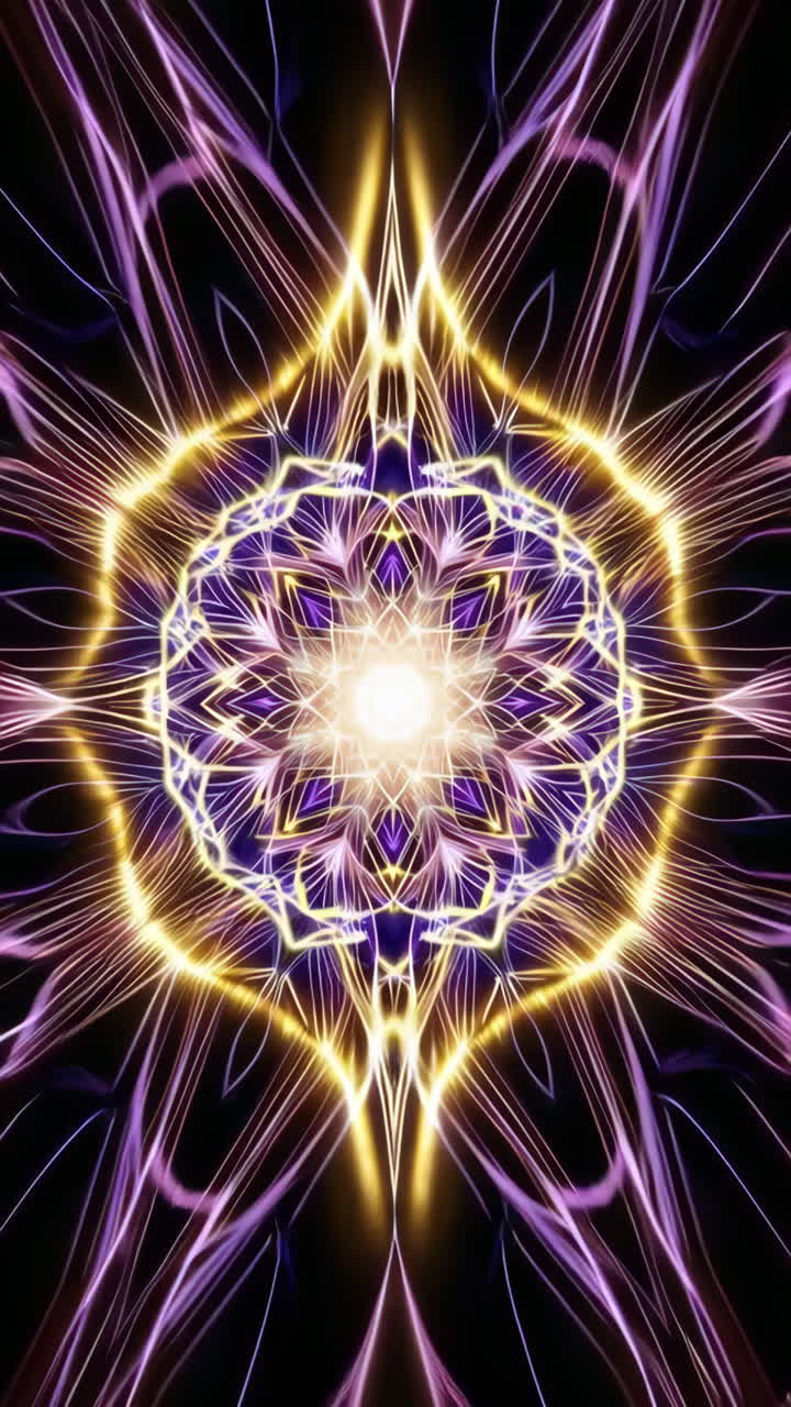 mandala resumida y brillante