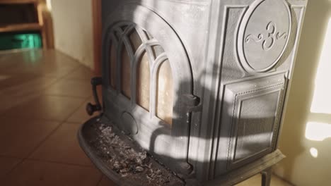 rugged charm of old coal stove, testament to durability and craftsmanship