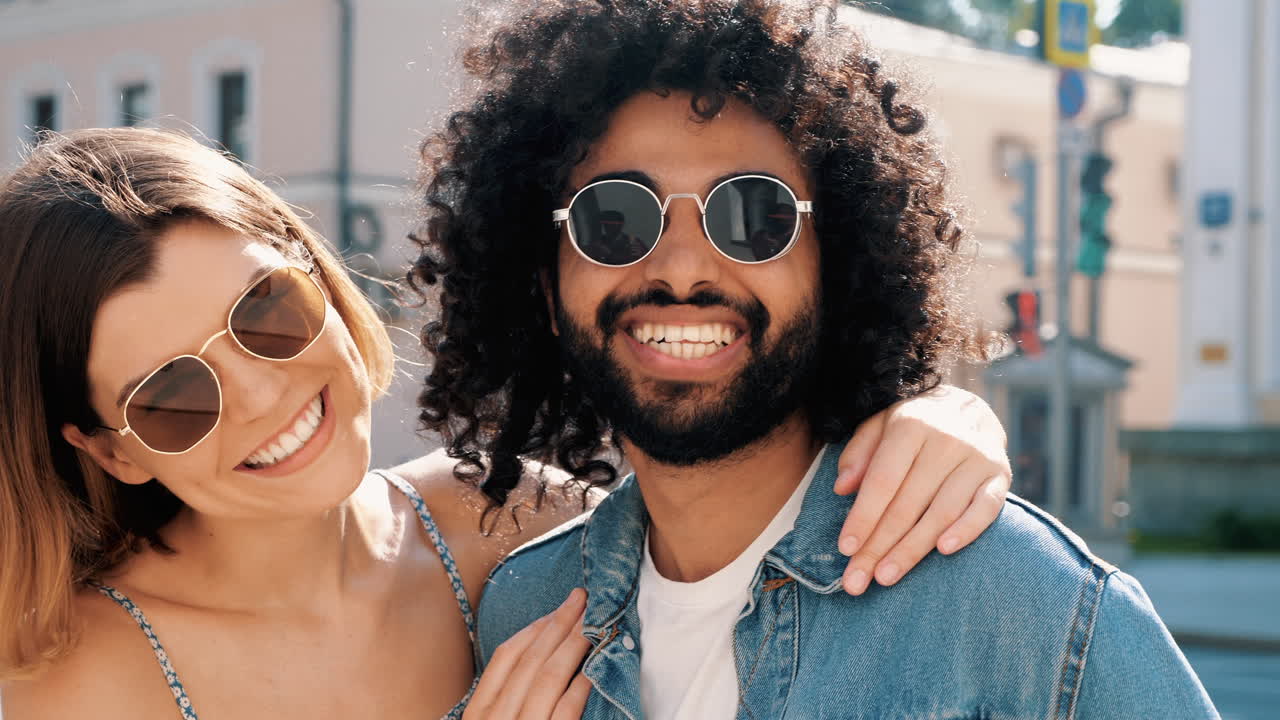 Happy Couple in the City