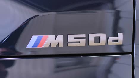 logo bmw 50d m50d m 50d x3 x4 x5 x6 badge original