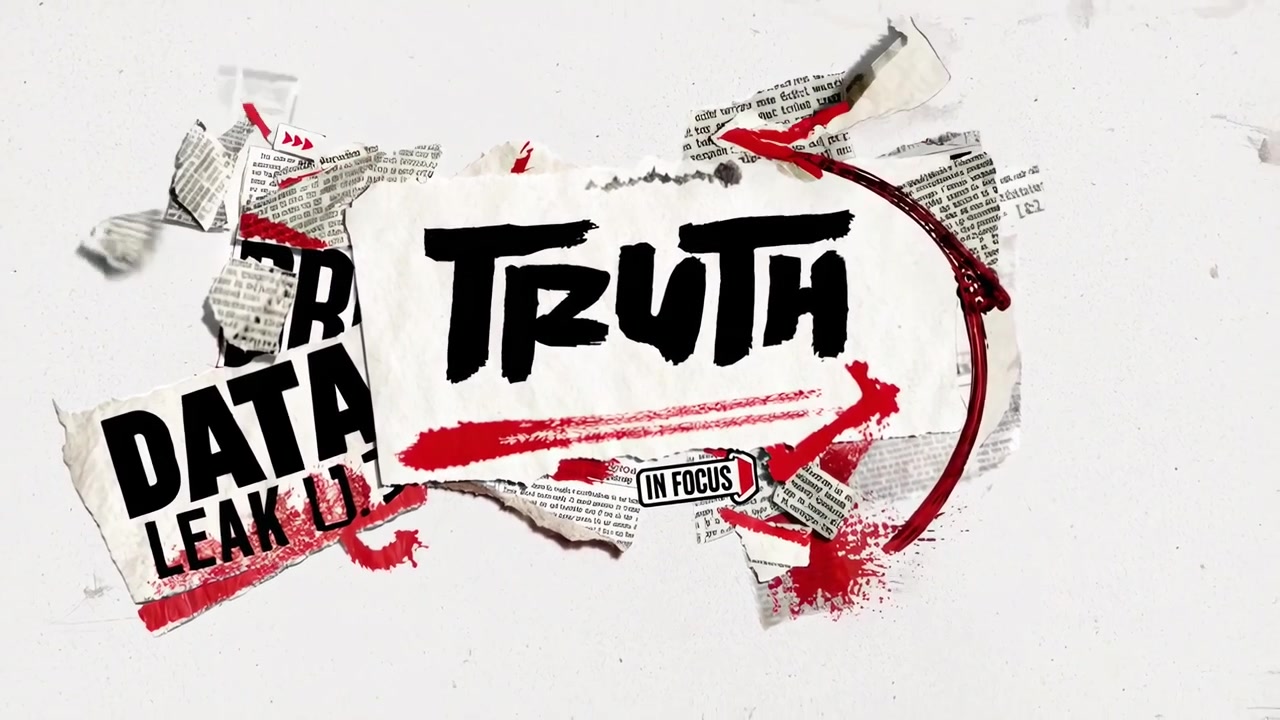 Dynamic News Graphics with Torn Paper and Red Paint