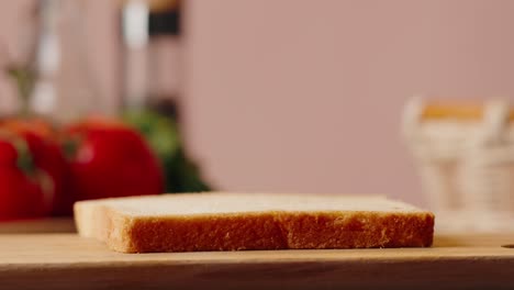 haciendo un sándwich