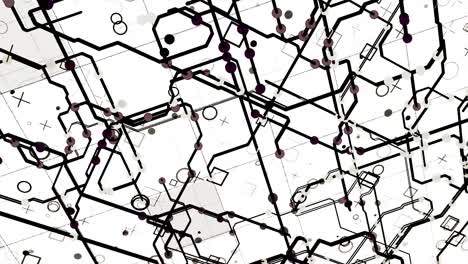 abstract circuit board design