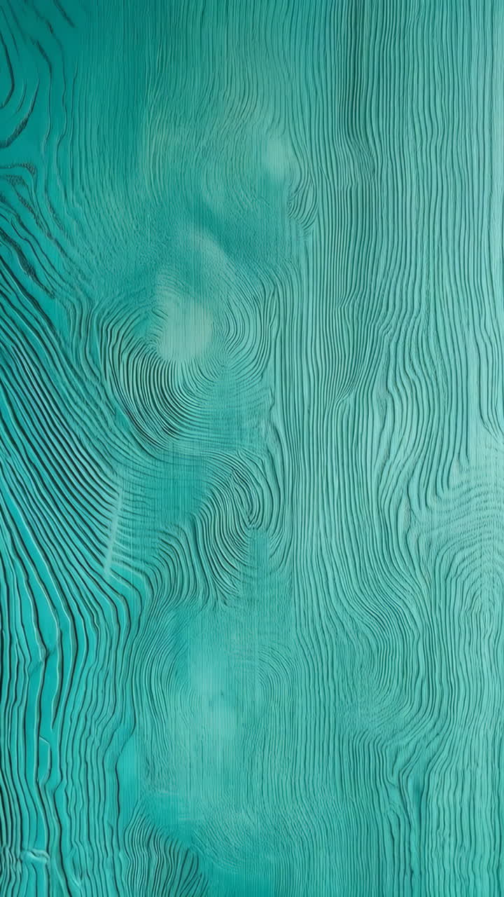 Abstract Teal Wavy Line Texture Background