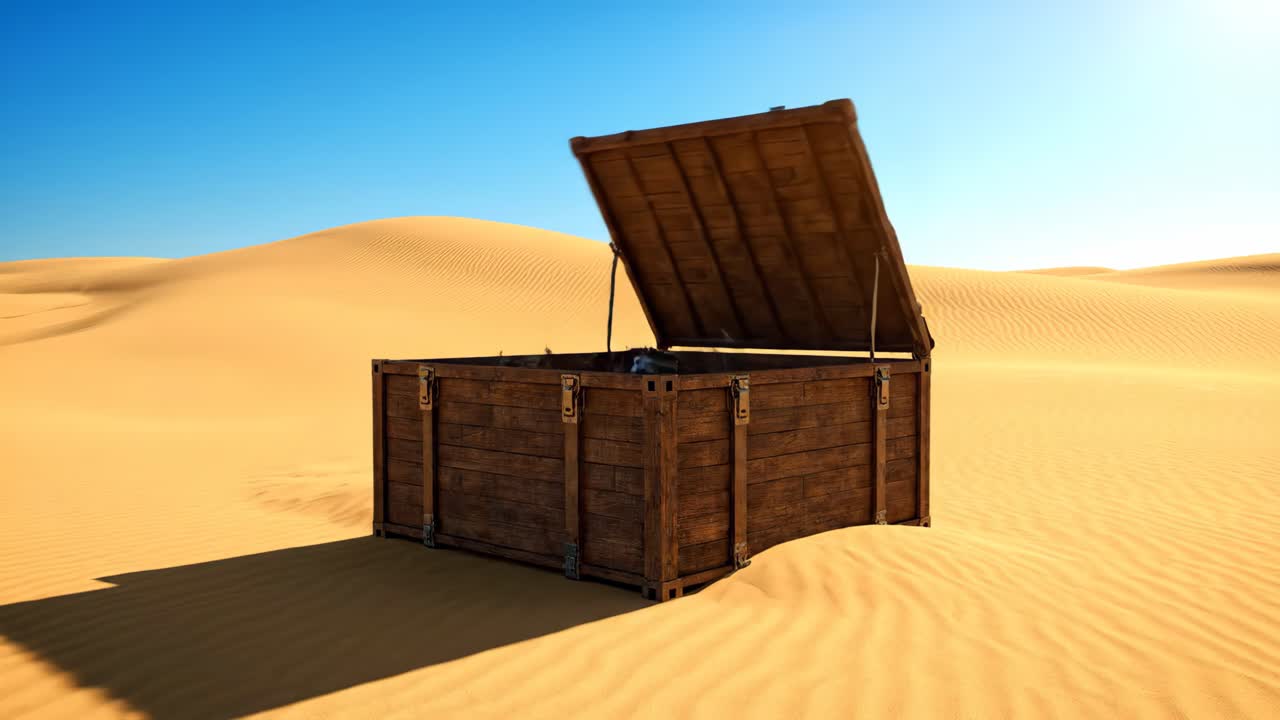 Off-Road Vehicle in Desert