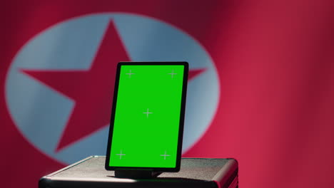 green screen device used by north korean regime to control border