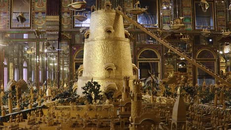 miniature-of-heaven-the-holy-golden-city-from-different-angle-video-is-taken-at-Soni-Ji-Ki-Nasiya-Jain-Temple,-Ajmer,-Rajasthan,-India-on-Aug-19-2023