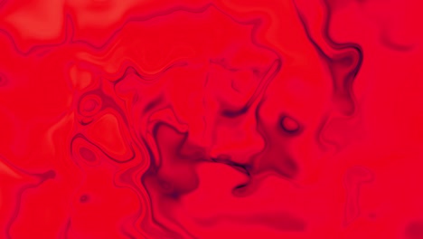 red color ink liquid animated background. animation of liquid marble texture.