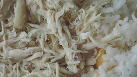 shredded chicken