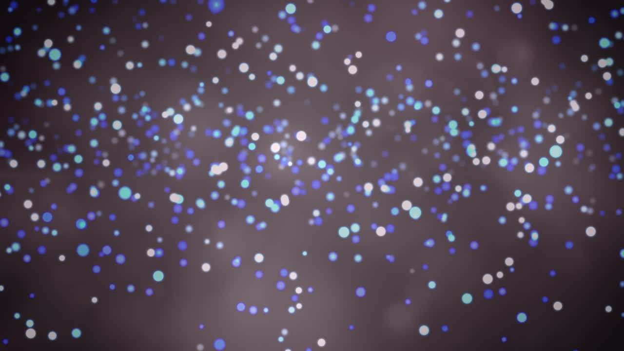 반이는 빛의 반점으로 크리스마스 장식의 애니메이션