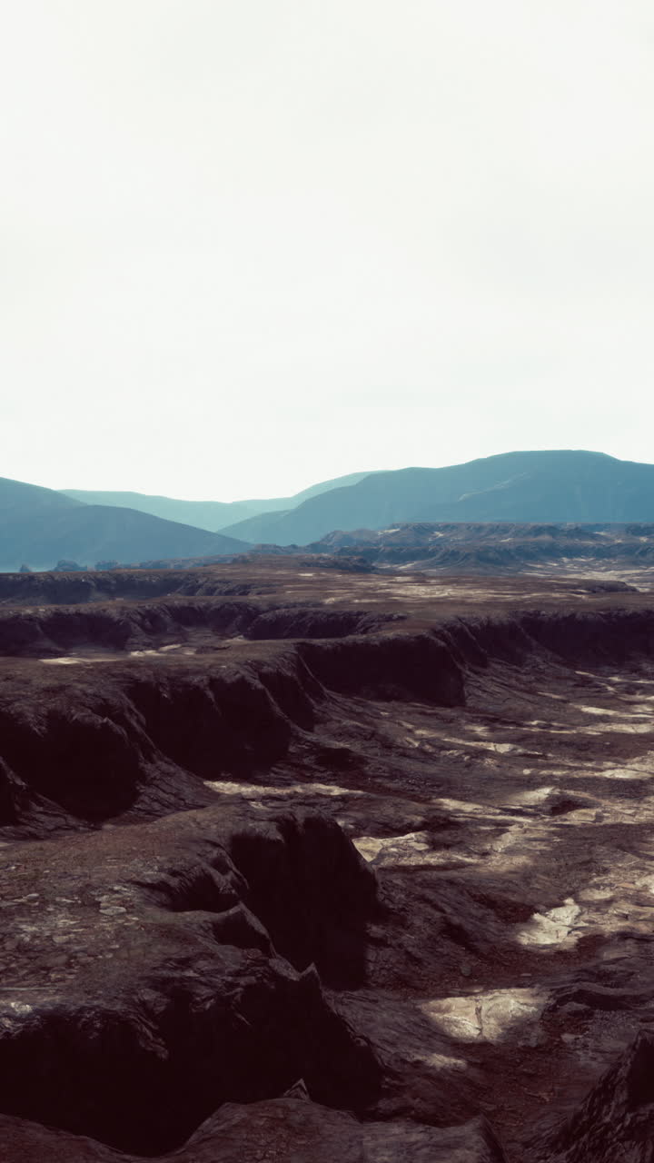 Paisaje de un planeta alienígena