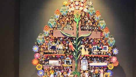 video-of-the-"tree-of-life"-representative-of-central-mexico,-arbol-de-la-vida