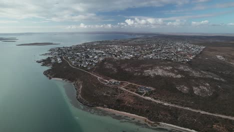 mi suburbio de parkburgh en langebaan desde shark bay en sudáfrica