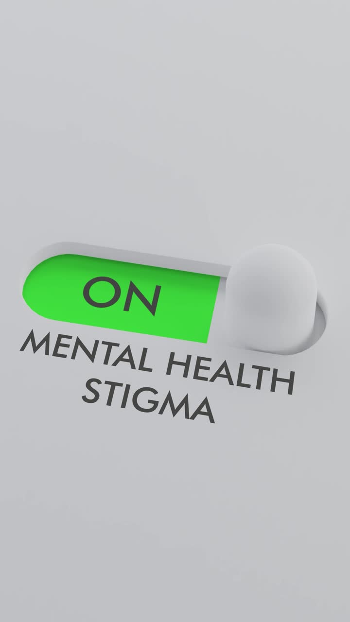 Switching on the MENTAL HEALTH STIGMA switch Vertical Video