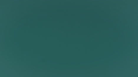 Falling Snow on Teal Background